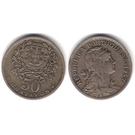 (577) Portugal. 1947. 50 Centavos (MBC)