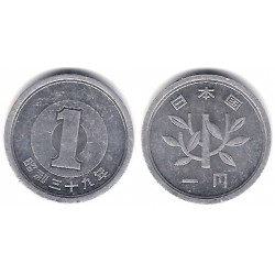 (Y74) Japón. 1964(39). 1 Yen (MBC)