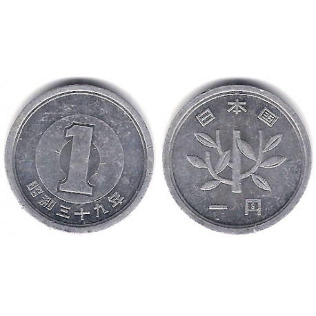 (Y74) Japón. 1964(39). 1 Yen (MBC)