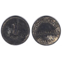 Cooperativa La Victoria. Igualada. 1 Peseta (BC)