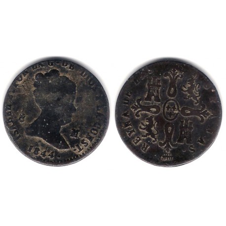 Isabel II. 1844. 8 Maravedi (BC) Ceca de Segovia