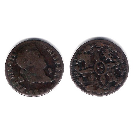 Fernando VII. 1831. 2 Maravedi (BC) Ceca de Segovia