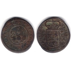 Felipe V. 1720. 2 Maravedi (BC) Ceca de Barcelona