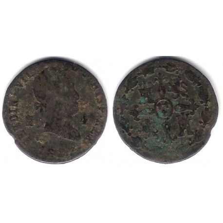 Fernando VII. 1827. 4 Maraveid (RC+) Ceca de Segovia