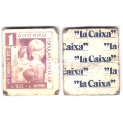 Ahorro Escolar. 1 Peseta (BC)