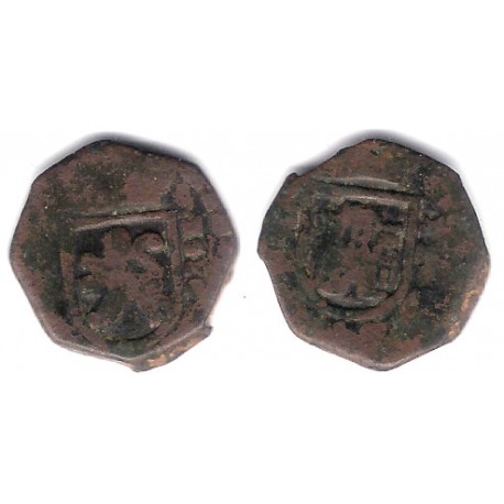Carlos II. 1680. 2 Maravedi (RC+) Sin Ceca