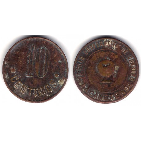 La Canetense. 10 Céntimos (BC)