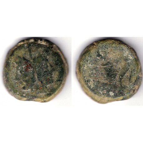 Cneo Pompeyo. 46-45 a.C. As (BC)