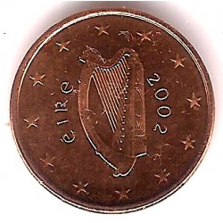 Irlanda. 2002. 1 Céntimo (SC)