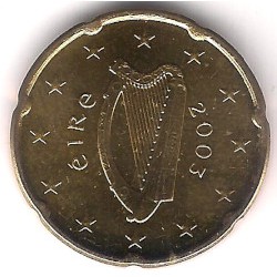 Irlanda. 2003. 20 Céntimos (SC)