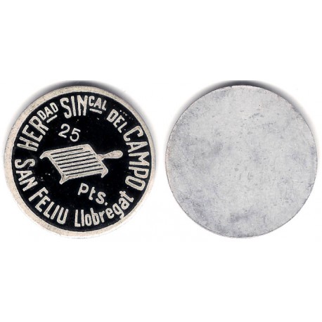 Hermandad Sindical del Campo. 25 Pesetas (MBC+)