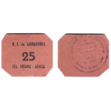 H. S. de Labradores. Sta Susana - Alella. 25 (EBC+)