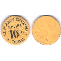 Francisco Torredemer. 10 Céntimos (MBC)