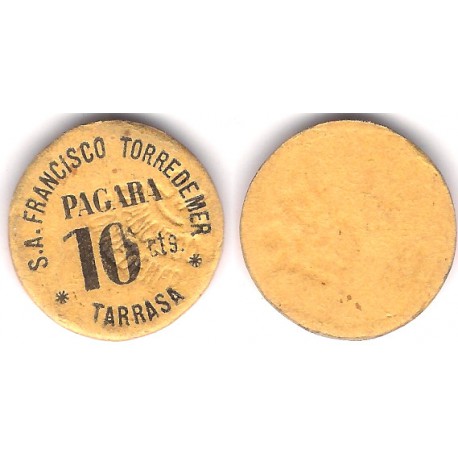 Francisco Torredemer. 10 Céntimos (MBC)