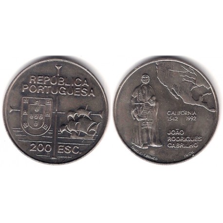(661) Portugal. 1992. 200 Escudos (SC)