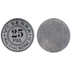 Vicente Serra. 25 Pesetas (MBC+)