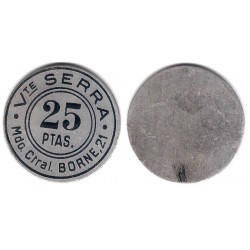 Vicente Serra. 25 Pesetas (MBC)