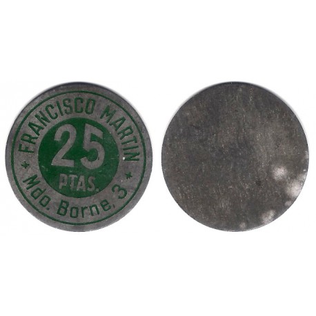 Francisco Martin. 25 Pesetas (MBC)