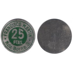 Francisco Martin. 25 Pesetas (MBC+)