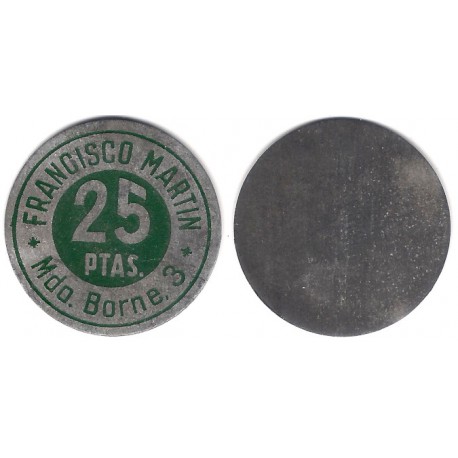 Francisco Martin. 25 Pesetas (MBC+)