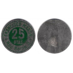 Francisco Martin. 25 Pesetas (MBC)