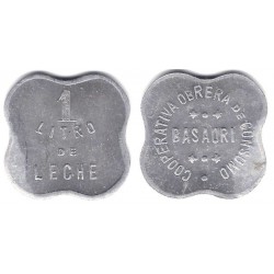 Cooperativa Obrera de Consumo Basauri. 1 Litro de Leche (MBC)