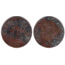 Cooperativa de Consumo La Andresense. 1929. 10 Céntimos (BC-)