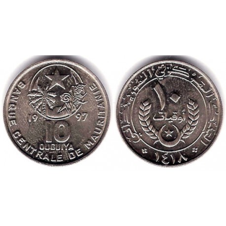 (4) Mauritania. 1997. 10 Ouguiya (SC)