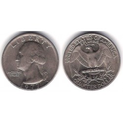 (A164a) Estados Unidos de América. 1977. Quarter Dollar (MBC)