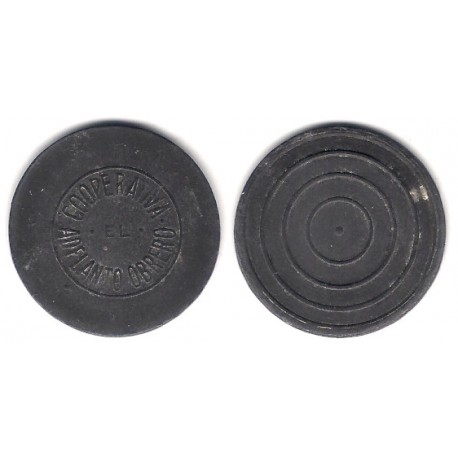 Cooperativa Adelanto Obrero. Ficha (BC)