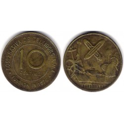 Cooperativa de Teixidors a Mà. 10 Centimos (MBC+)