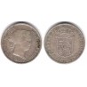 Isabel II. 1866. 40 Céntimos de Escudo (MBC) (Plata) Ceca de Madrid