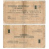 Amer. 1937. 1 Peseta (RC) Roturas