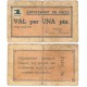Foixà. 1937. 1 Peseta (BC) Roturas