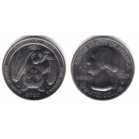 Estados Unidos de América. 2020(S). Quarter Dollar (SC)