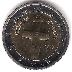 Chipre. 2010. 2 Euro (SC)