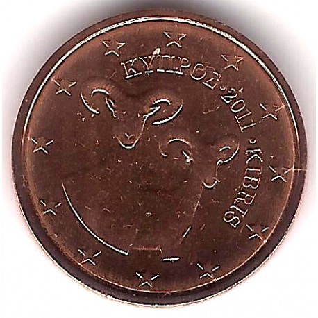 Chipre. 2011. 2 Céntimos (SC)