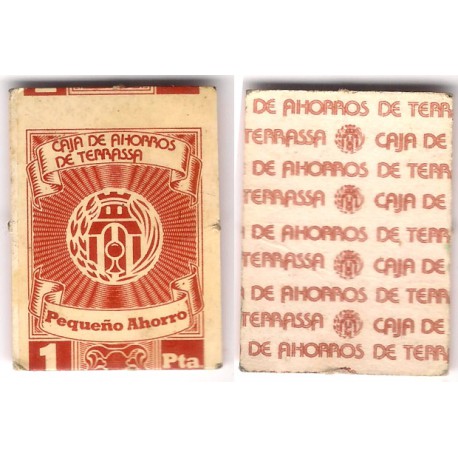 Caja de Ahorros de Terrassa. 1 Peseta (BC)