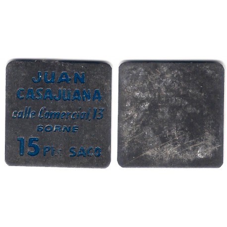 Juan Casajuana. 15 Pesetas (MBC)