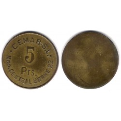 Cemar SL. 5 Pesetas (MBC)