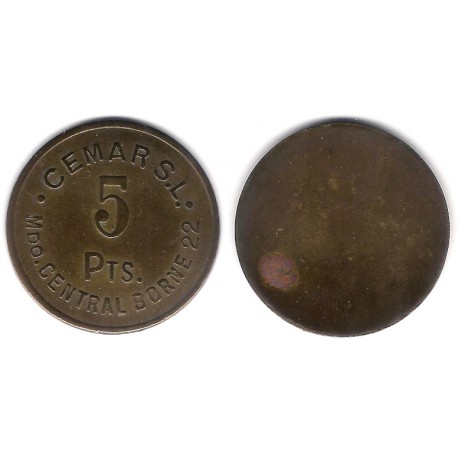 Cemar SL. 5 Pesetas (MBC)
