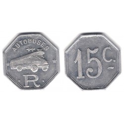 Autobuses Roca. 15 Céntimos (MBC+)