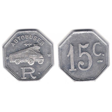 Autobuses Roca. 15 Céntimos (MBC+)