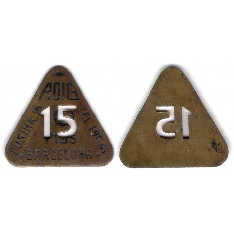 Roig. 15 Pesetas (MBC)