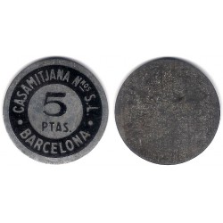 Casamitjana Hnos. 5 Pesetas (MBC)