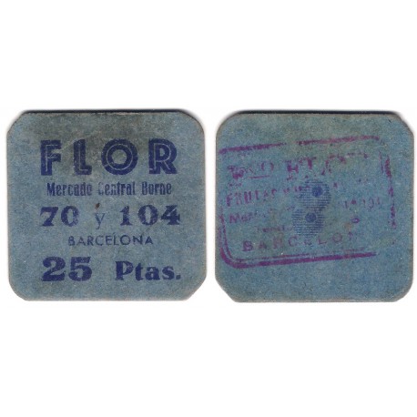 Flor. 25 Pesetas (MBC-)