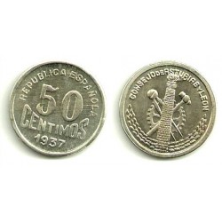 1937 50 Céntimos (SC)