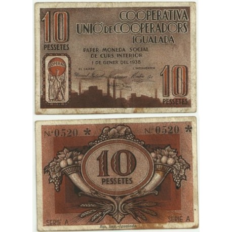 10 Pesetas