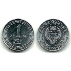 (1) Corea del Norte. 1959. 1 Won (SC)