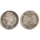 Isabel II. 1864. 40 Céntimos de Escudo (MBC-) (Plata)
